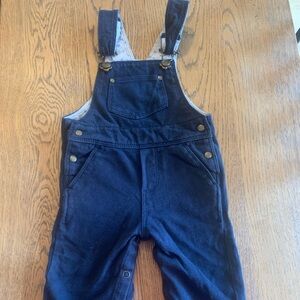 Petit Bateau Dark Blue Kids Overalls